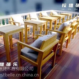 供应面包店韩式甜品店实木桌椅 奶茶店餐桌椅 咖啡厅餐桌餐椅组合