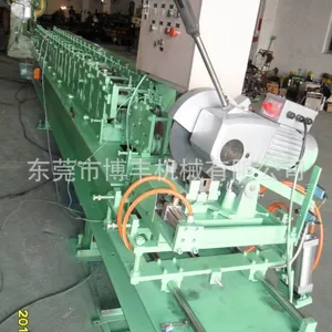 供应铝百叶窗帘，木百叶窗帘铝上轨/金属轨道冷轧成型机