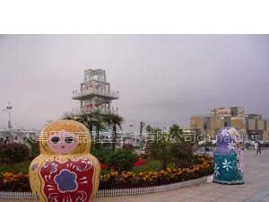 供应天津雕塑，天津玻璃钢套娃雕塑，俄罗斯套娃，滨海航母套娃