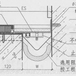 供应江苏省常熟市沙家浜镇建达变形缝装置厂