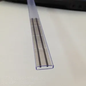 供应加工透明吸塑管 适用于芯片、电感、精密开关、分立器件、半导体包装