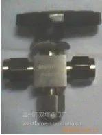 供应Q94SAF卡套式三通球阀