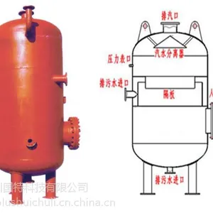 供应定期排污扩容器,工业锅炉水处理设备