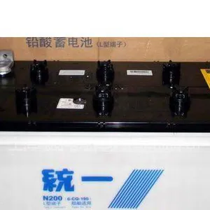 供应统一蓄电池N200统一电瓶12V200Ah船舶蓄电池发电机蓄电池船用电瓶工程机械电瓶
