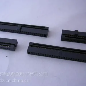 供应厂***势供应1.27MM 黑色双排 04-26P 针座 IDC连接器