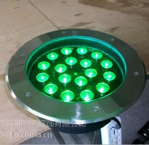 供应24W彩色LED埋地灯