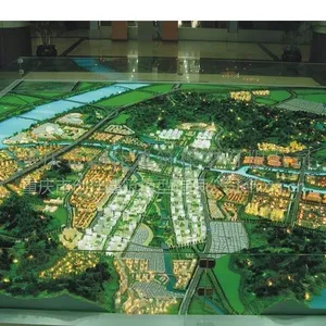 供应总体规划沙盘模型，售楼房产沙盘模型，投标方案模型
