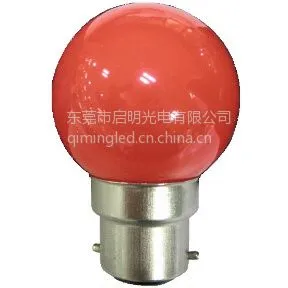 供应LED G40球泡灯,LED彩灯,装饰灯泡,红,黄,蓝,绿,G40 LED灯泡