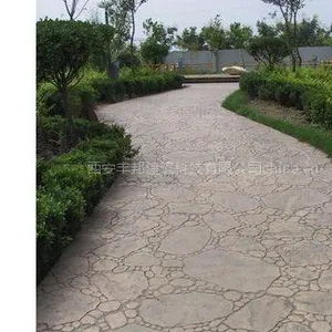 供应安康压花地坪,汉中压花地坪,咸阳压花地坪,透水地坪,压膜地坪