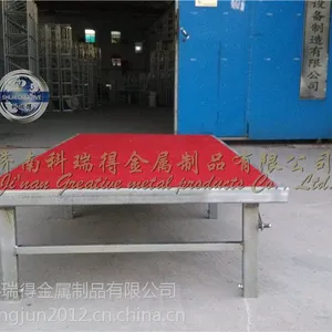 婚庆折叠T台速装走秀台舞台梯台婚礼道具加厚料板T台厂家批发***