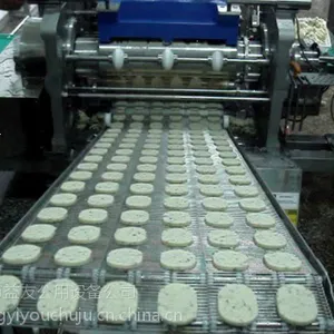 供应北京益友中央厨房设备 馅饼 烧饼 手抓饼机器 饼类生产线系列(YYBL-120)
