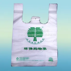 供应优质环保塑胶背心袋手提购物袋