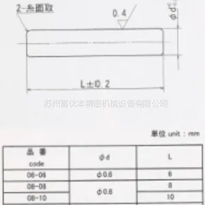 供应进口日本陶瓷轴,微型陶瓷轴芯(最小规格0.6mm)