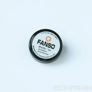 TPMS用不可充锂电池ER2450,3.6V胎压监测电池,武汉孚安特厂家