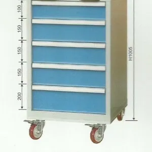 供应单轨工具车  承重60KG 抽屉可85%打开