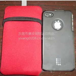 供应厂家批发潜水料手机袋,防水布手机套,iphone手机袋,翻盖手机套