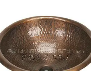 供应铜盆,传统纯手工铜盆,1233-L