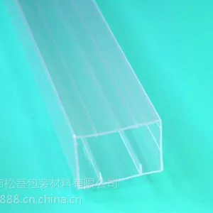 供应LED灯条包装管,LED灯饰包装管,LED塑料包装条