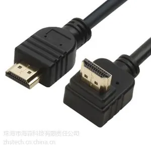 供应HDMI 90度直角线 3D高清线 电脑电视连接线1080P