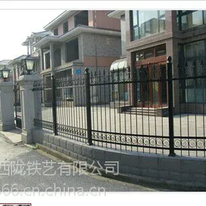 杭州方管铁艺围栏-杭州铸铁铁艺围栏配件