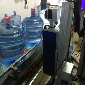 供应桶装水瓶生产日期激光喷码机