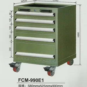 供应双轨工具车 滑道承重90~150KG 抽屉可***打开