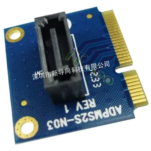 供应MSATA转7pin SATA转接卡
