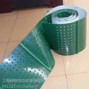 专业生产打孔输送带,输送带打孔,打孔吸风带,PVC打孔输送带厂家报价