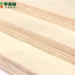厂家专业供应 3mm 9mm橱柜杨木桉木芯胶合板