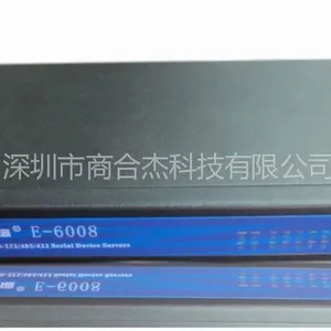 供应易睿信八口机架式串口服务器E-6008U