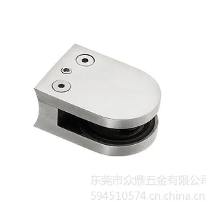 供应厂家生产 方形直边浴室夹 不锈钢玻璃夹 玻璃夹加工 高楼工程玻璃夹 欢迎订购