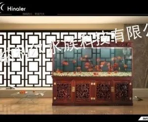 供应海纳利尔专业生产红木系列***水族箱生态鱼缸之龙运长久