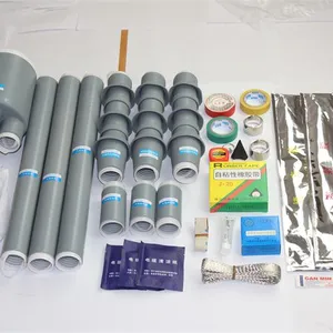 【电缆附件优质厂家 湖北普乐】供应高品质硅橡胶10KV三芯户外冷缩电缆附件 WLS-10/3.1