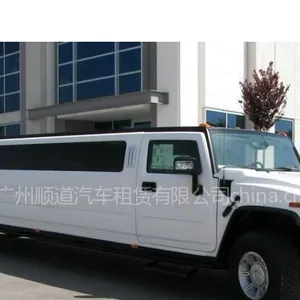 供应加长12米悍马(黑、白两色) 婚庆花车租赁 婚礼花车出租13570428784