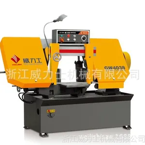 【威豹锯床】厂家直销GW4038供应卧式金属带锯机 数控锯床 带锯床