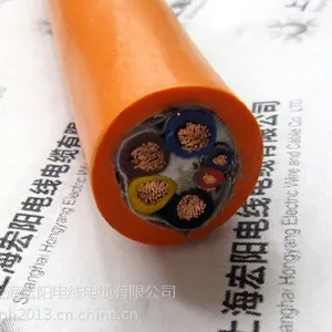 供应单芯拖链电缆,高耐磨拖链电缆:定做单芯拖链电缆