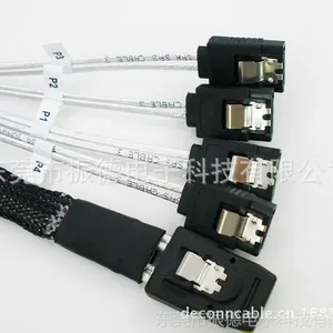 供应Mini SAS 36P Sff 8087  对 sata 7P 连接线服务器连接线