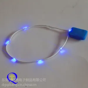 供应工厂优质蓝色超亮LED闪光灯条 长度可任意裁剪 发光灯带 灯距可控制手袋用