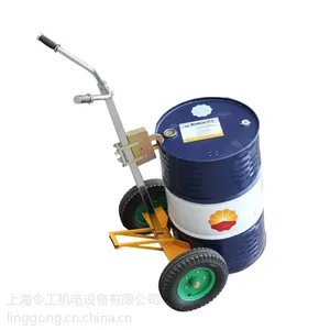 DE450充气橡胶轮油桶搬运车