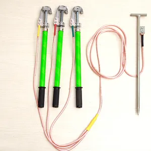 ��Ӧ35KV��ѹ�����·�ӵ���˫�ɹҹ�ʽ�ӵذ����������������