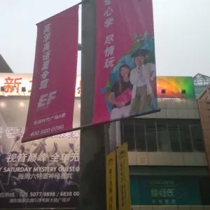 上海电力广告 电力公司道旗审批 队旗发布制作