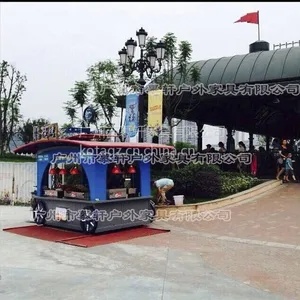 供应商业街景观售货车定制 广州公园景区售货车厂家 主题公园售货车供应商