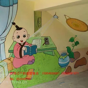 商丘专业手绘幼儿园国学壁画的公司