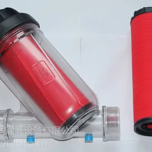 供应透明2.5寸Y型叠片过滤器