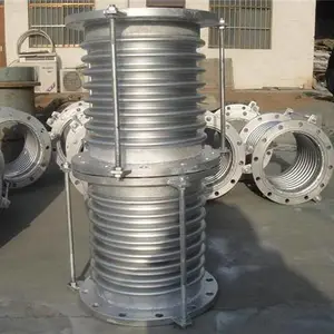 供应DN200 PN16轴向内压补偿器,润宏不锈钢燃气管道用金属补偿器