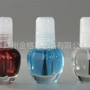 供应厂家供应玻璃指甲油瓶 5ML化妆指甲油瓶 质量***