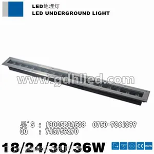 LED条形地埋灯/鸿麟照明生产销售24W偏光大功率条形地埋灯