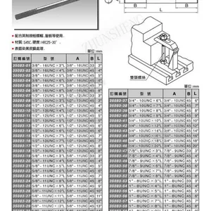 代理台湾米其林双头螺丝 英制 美制螺丝杆35083 3/8-16UNC