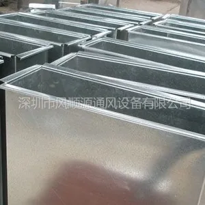 供应深圳横岗白铁皮通风管道厂家批发安装,白铁通风管道价格,通风设备