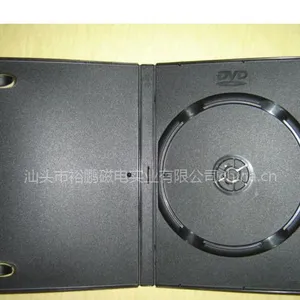 供应DVD盒 dvd盒子dvd case 14mm 单面黑色新款(YP-D815H)